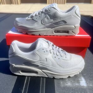 Nike Air Max 90 Triple Wolf Grey Mens CN8490-001 MENS 8 WOMENS 9.5 Athletic Shoe